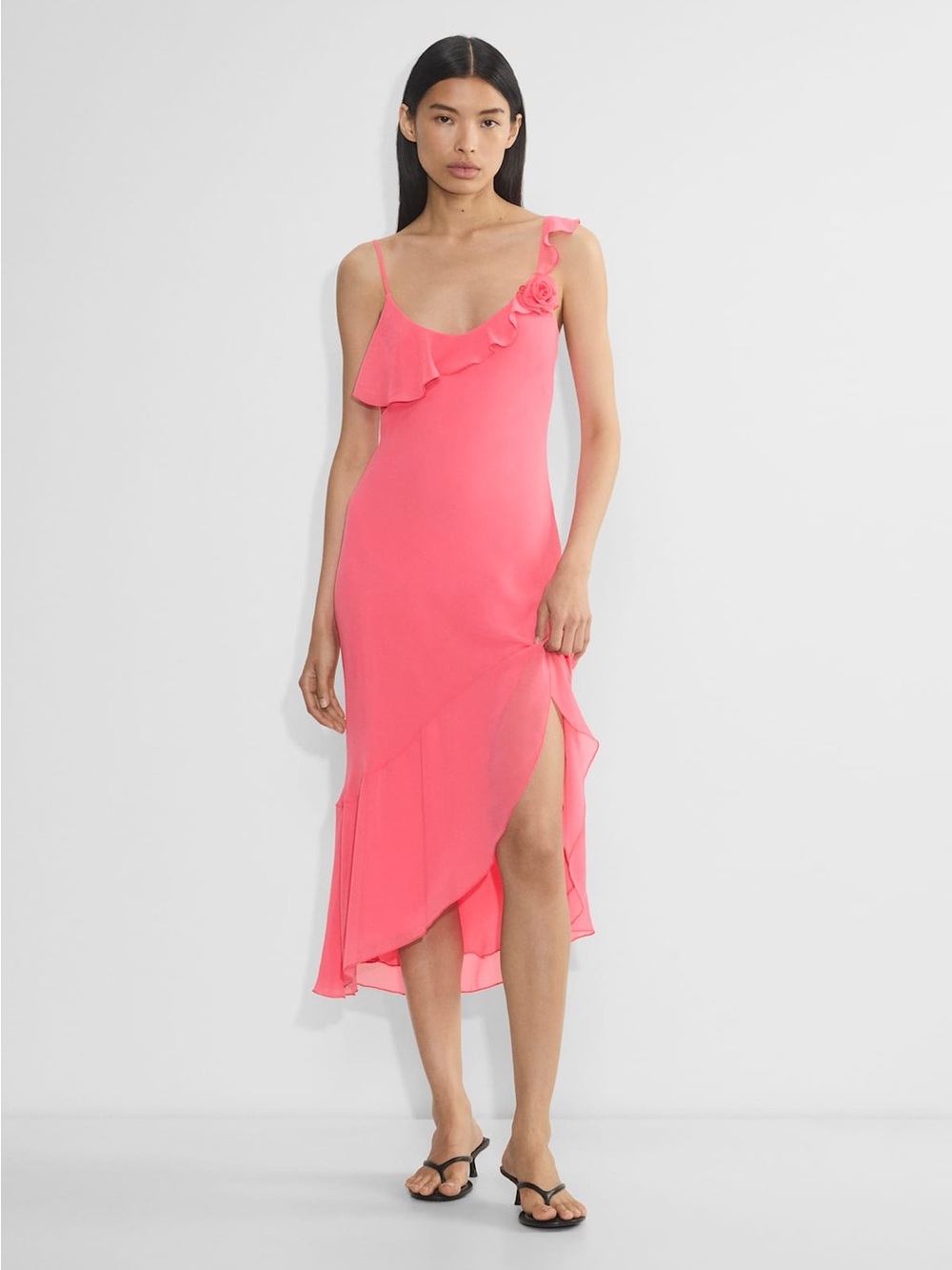 NWOT Wilfred Aritzia Engage Dress - Dreamhouse Pink - Size XL